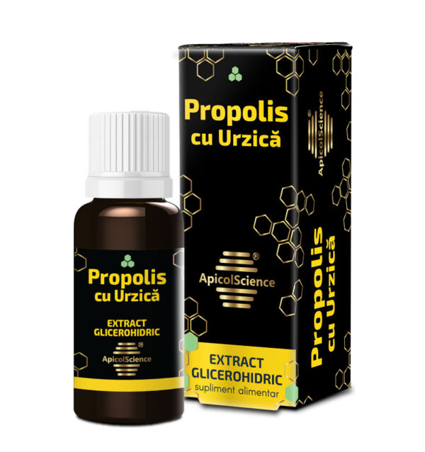 PROPOLIS CU URZICĂ EXTRACT GLICEROHIDRIC - 30 ml