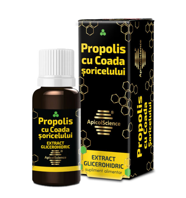 PROPOLIS CU COADA ȘORICELULUI EXTRACT GLICEROHIDRIC – 30 ml