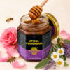Miere polifloră, mușețel și trandafir în Apicol Psihonorm 200 ml