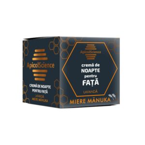 Miere manuka și lavandă CREMĂ DE NOAPTE PENTRU FAȚĂ