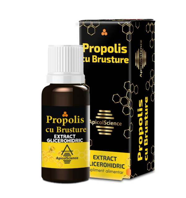 PROPOLIS CU BRUSTURE EXTRACT GLICEROHIDRIC – 30 ml - Image 4