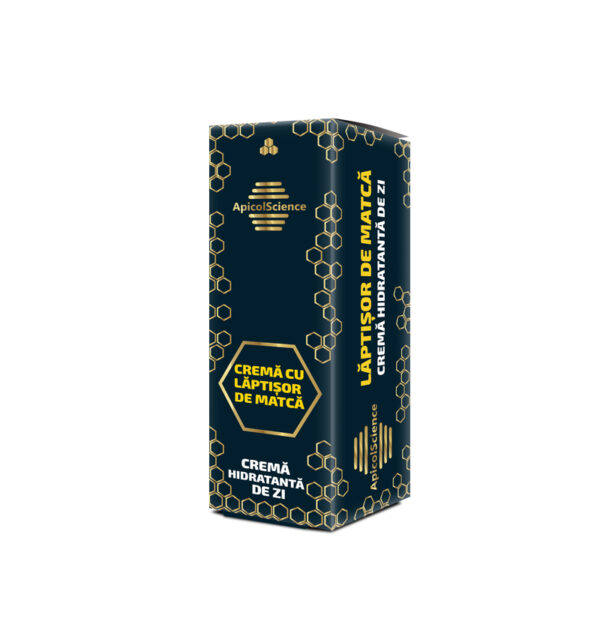CREMĂ HIDRATANTĂ DE ZI CU LĂPTIȘOR DE MATCĂ - 50 ml
